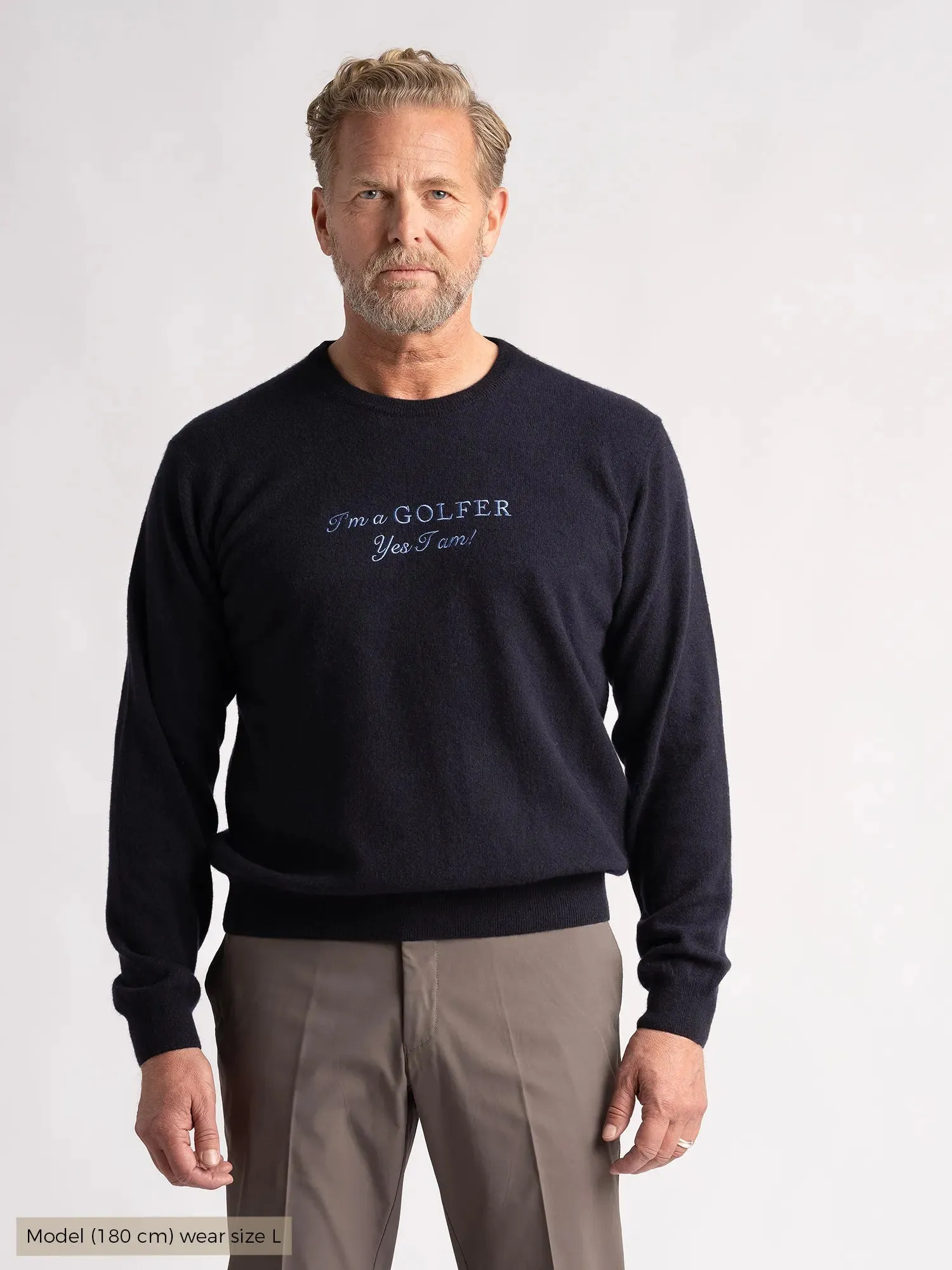 Warm Layering Greg IGY1 Crew neck Menswear Navy