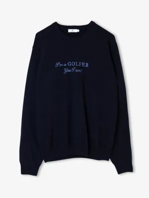 Weekend Bold Greg IGY1 Crew neck Menswear Navy