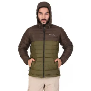 Reveal Fashion Active Columbia Men Green Powder Lite Hooded Jacket