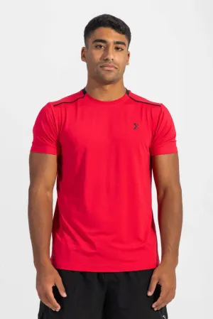 Racket Sports Tee Flame Scarlet LowProfile Design Stylish accessories