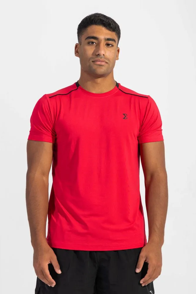 Racket Sports Tee Flame Scarlet LowProfile Design Stylish accessories