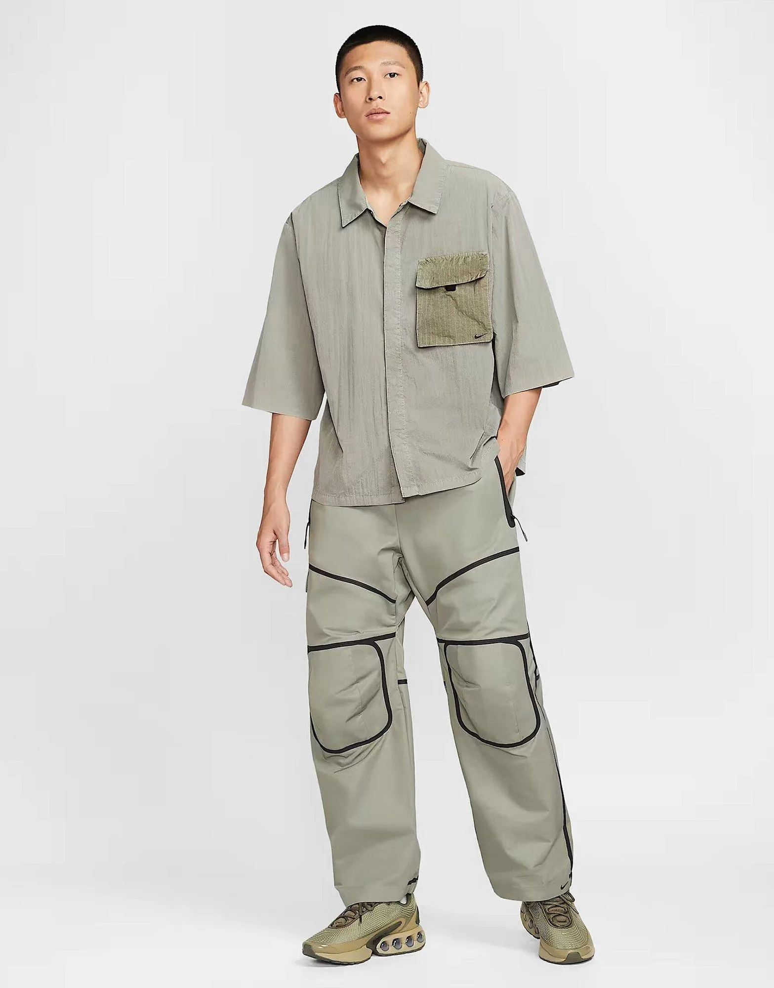 Heavyweight Weave Woven Top
