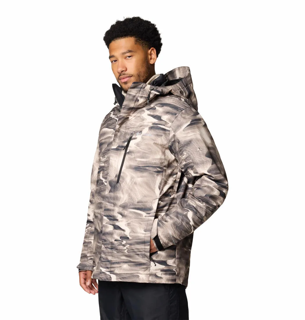 Columbia Men Brown Whirlibird V Printed Interchange Jacket suitable for religious ceremonies