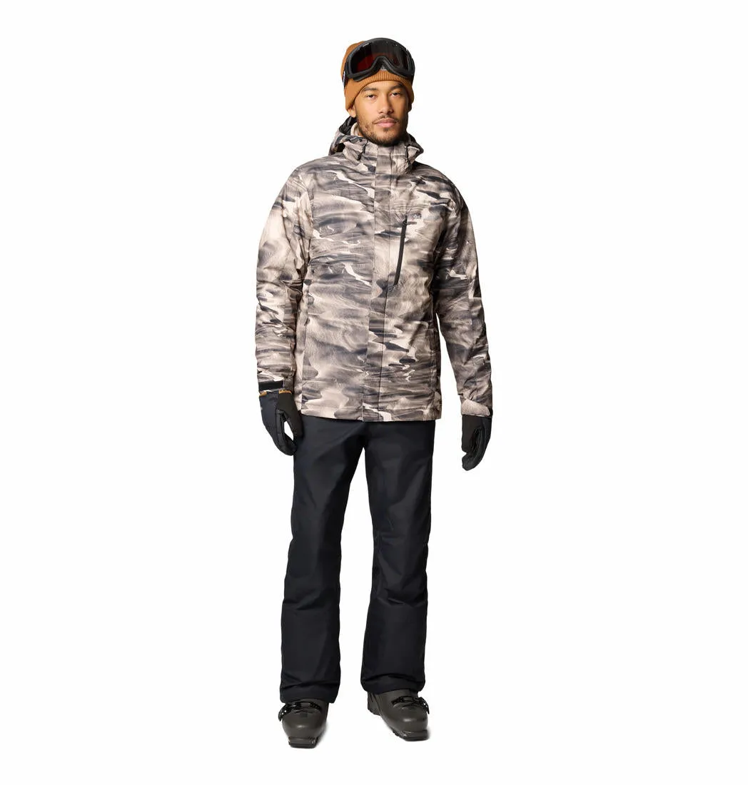 Streetwear Style Columbia Men Brown Whirlibird V Printed Interchange Jacket