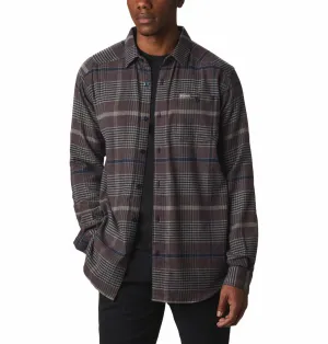 Columbia Men Green Cornell Woods Flannel Long Sleeve Shirt Global Glow