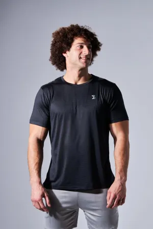 ZeroWaste Production StretchableFabric Nimble T-Shirt Black