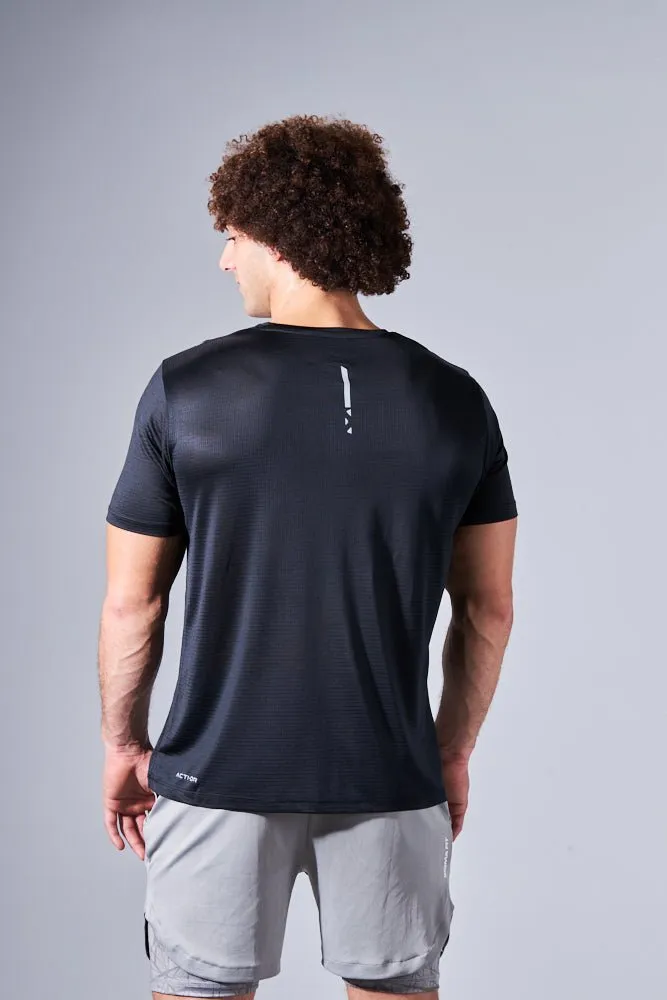 Nimble T-Shirt Black Breezy Fit StaticResistantTextile