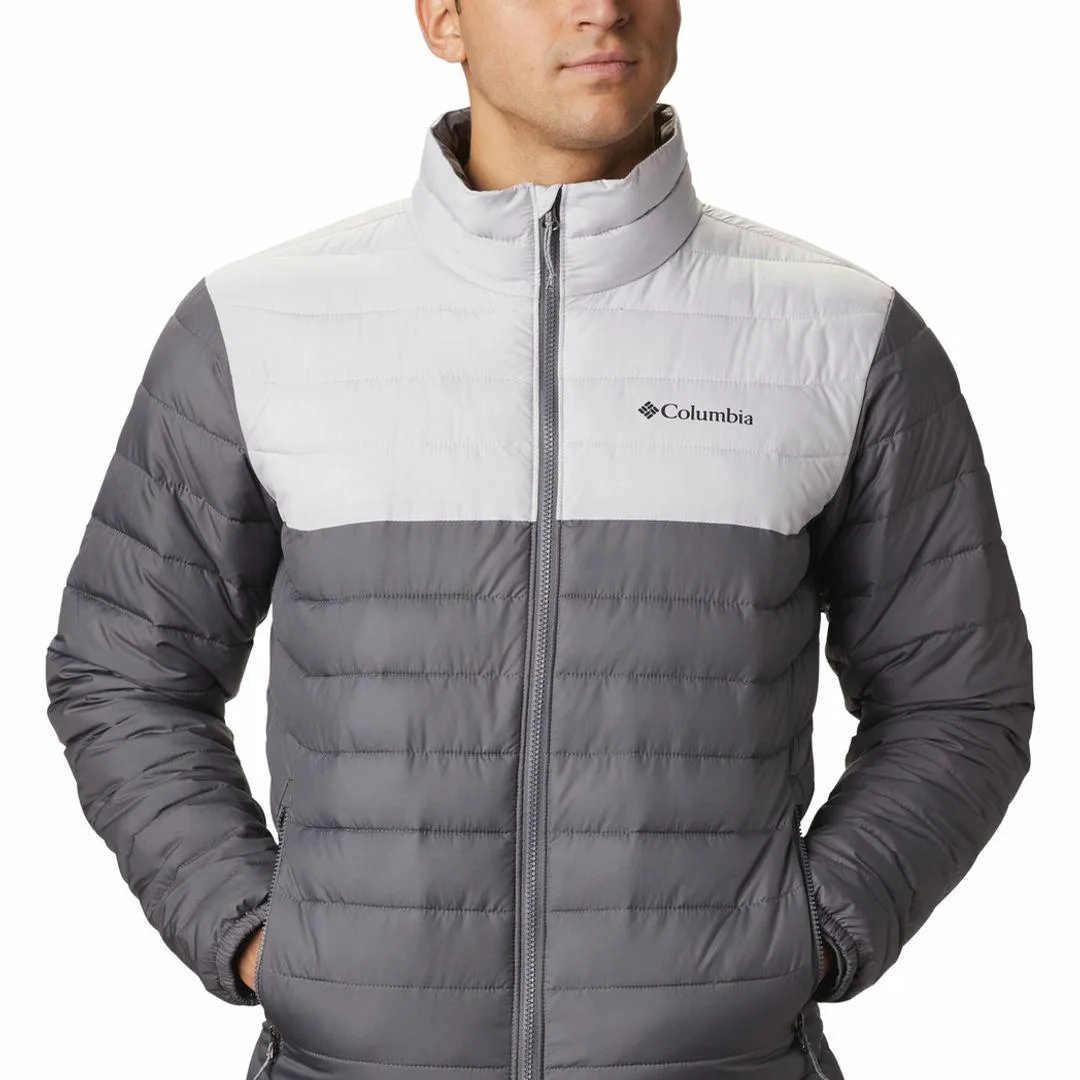 Convertible Sleeve Options Columbia Men Grey Powder Lite Jacket