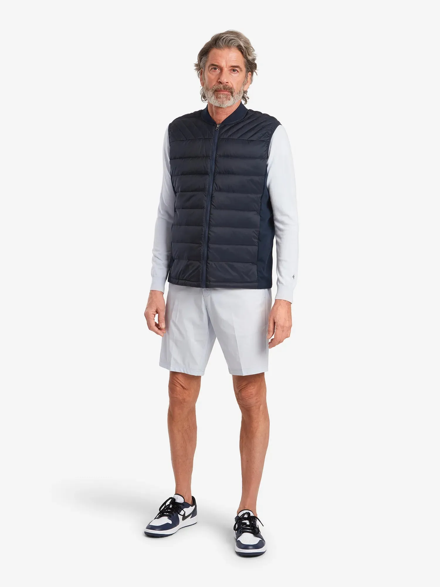 Flat Lock Seams radius M HYBRID VEST Navy