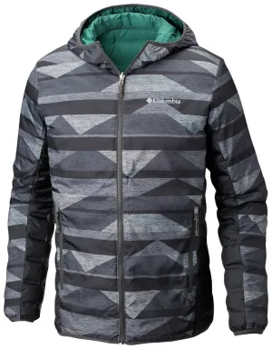 Spark Columbia Men Black Lake 22 Reversible Hooded Jacket