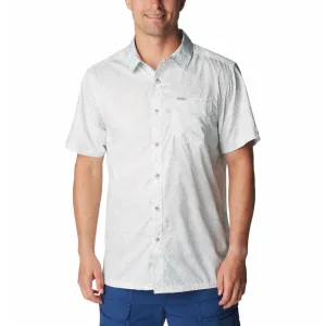 Effortless Style Dry Touch Columbia Men Black Super Slack Tide Camp Shirt (Sun Protection)