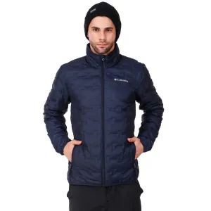 Columbia Men Blue Delta Ridge Down Jacket Summer Layered Insulation