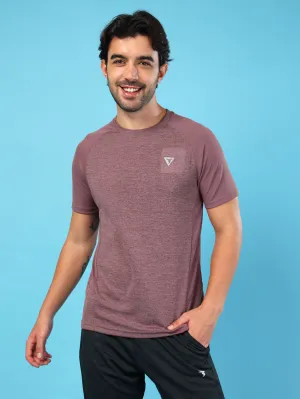 Urban Streetwear hypoallergenic material Men Solid Slim Fit Crew Neck T-shirt with DOUBLE?COOL