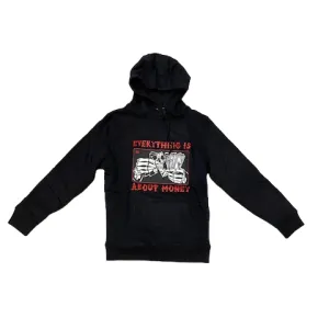 C1RCA Felpa con cappuccio da uomo Money Hood MHO151 nero product water resistant protection