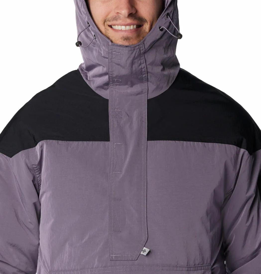 Columbia Men Purple Challenger Remastered Pullover Reflective accents graduation party