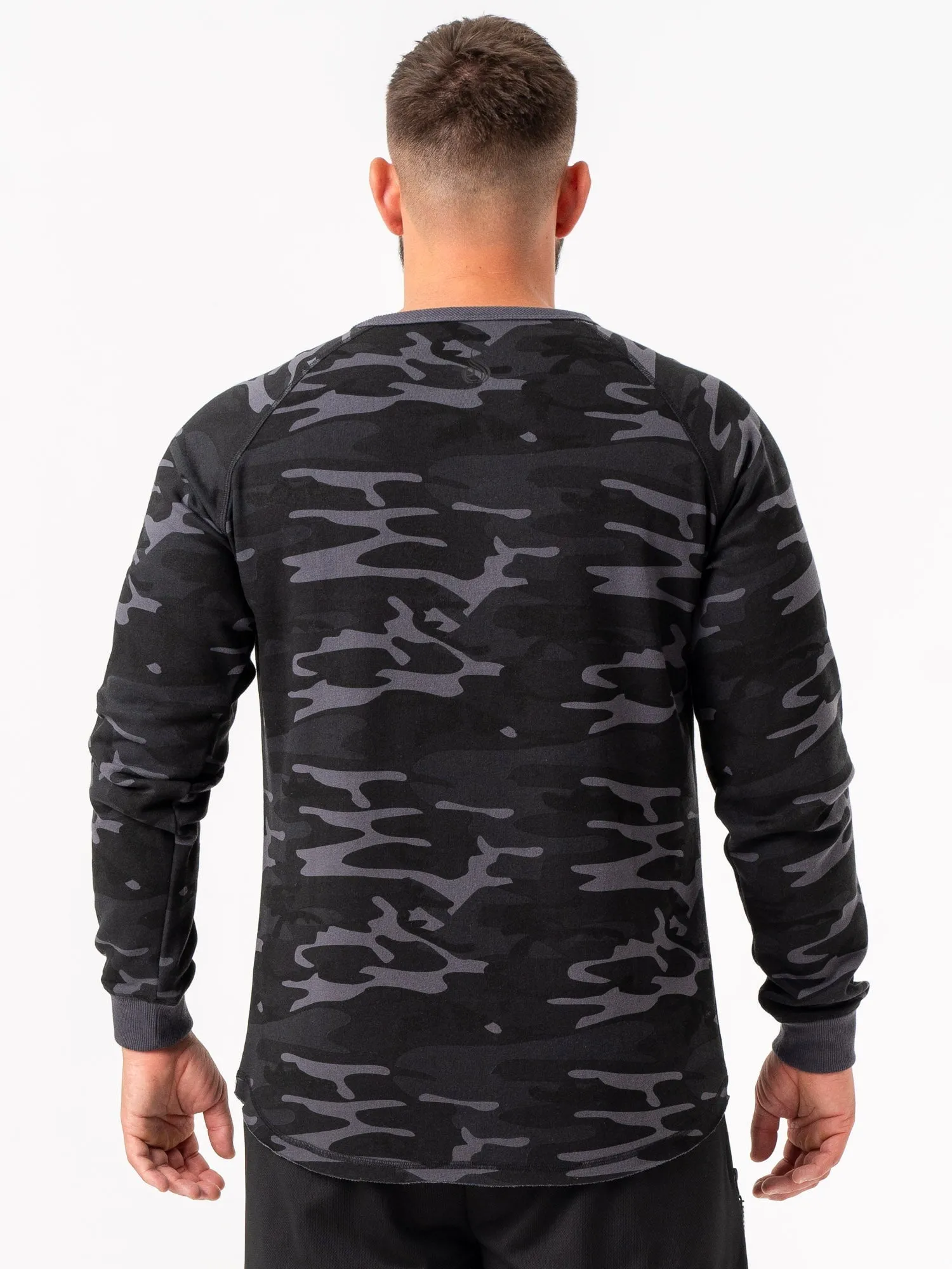 Energy Crew Neck - Black Camo Comfy Wear