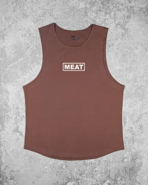LOOSEFIT MUSCLE TANK ?C CLASSIC / BROWN non conventional weapons large - size wheels