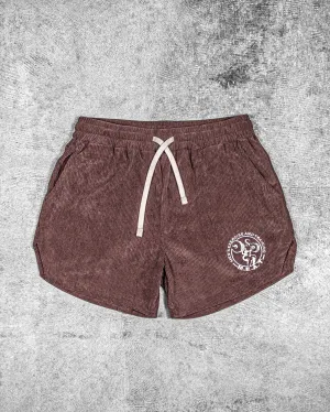 LIFTING SHORTS ?C CORDUROY / BROWN Sport Style Fit