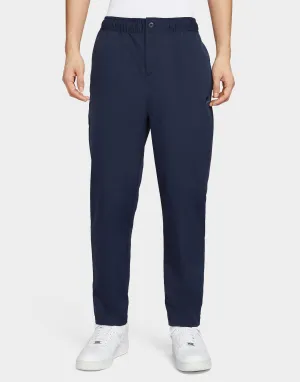 Elastic Free Hemline Athlete Leggings Club Woven Tapered Pants