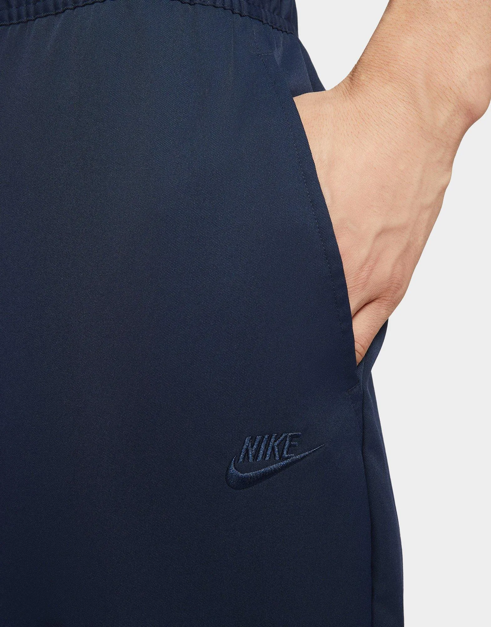 Comfortable Waistband Club Woven Tapered Pants