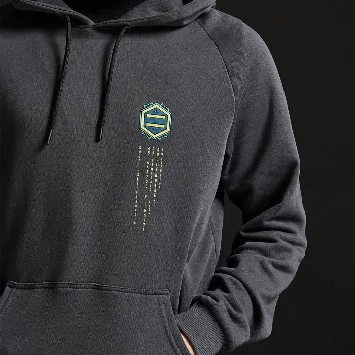 suitable for holidays Daily Chic Dolly Noire felpa da uomo con cappuccio Shitai Hoodie SW371 grigio