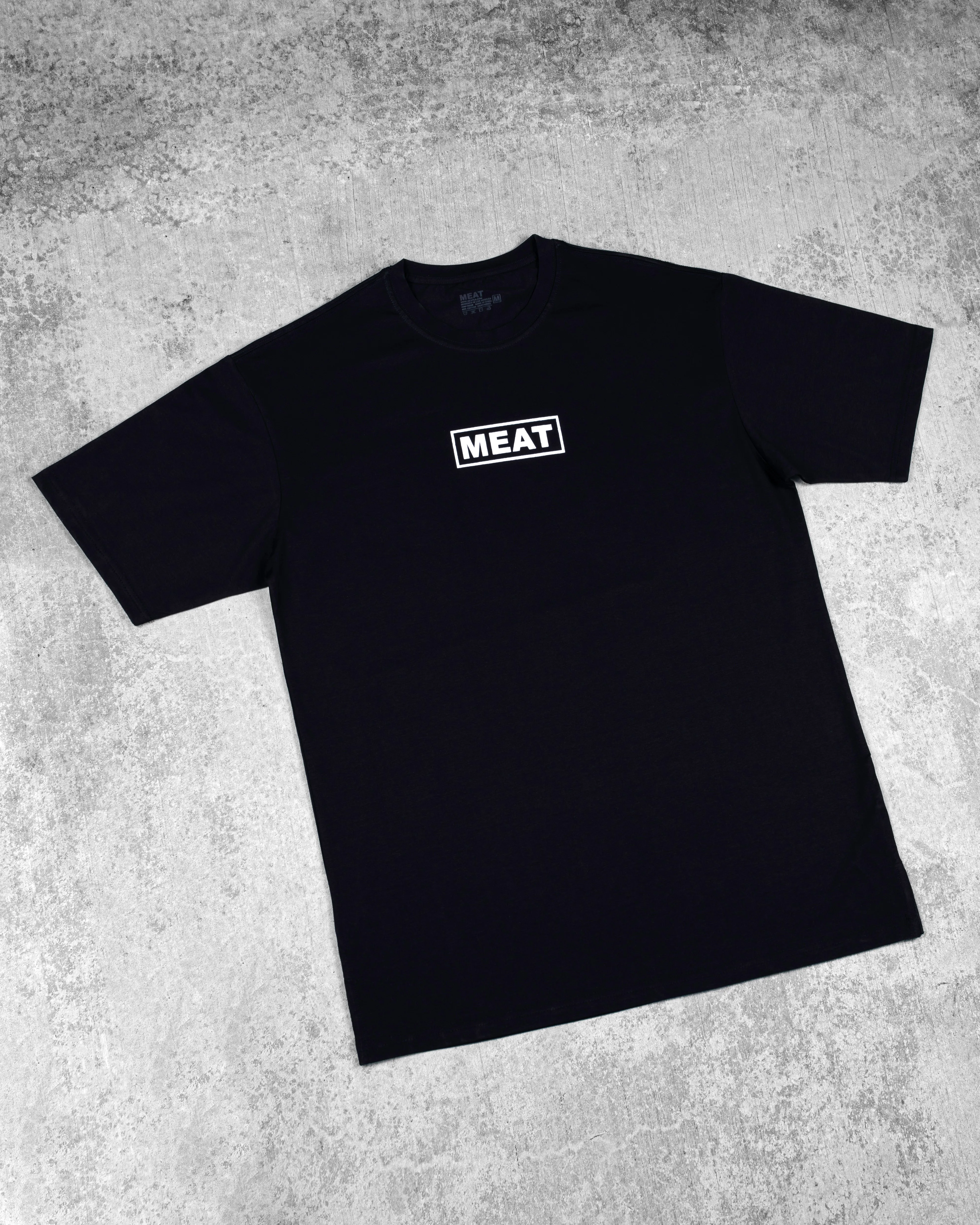 Moisture Control Fabric industrial park OVERSIZED TRAINING TEE ?C PRIMEBEEF / BLACK