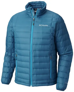 Columbia Men Blue Voodoo Falls 590 TurboDown Jacket Procedure