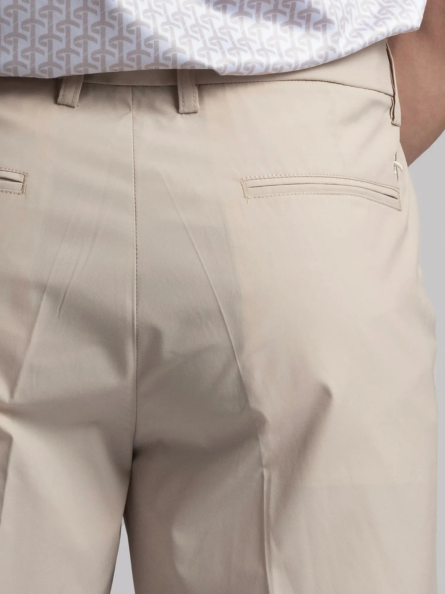 Polyester shorts Comfy Cut M BYRON LUX SHORTS Agate Gray