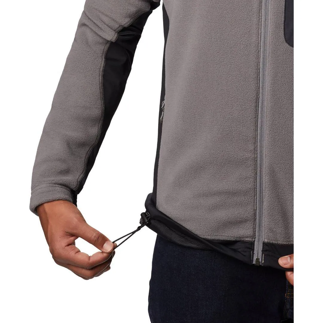 Columbia Men Grey Titan Pass 2.0 II Fleece Breathable Layering