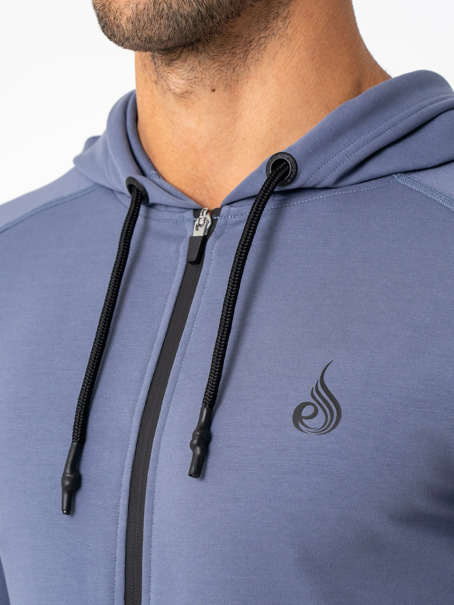 right for beach trips Endurance Zip Up Jacket - Denim Blue