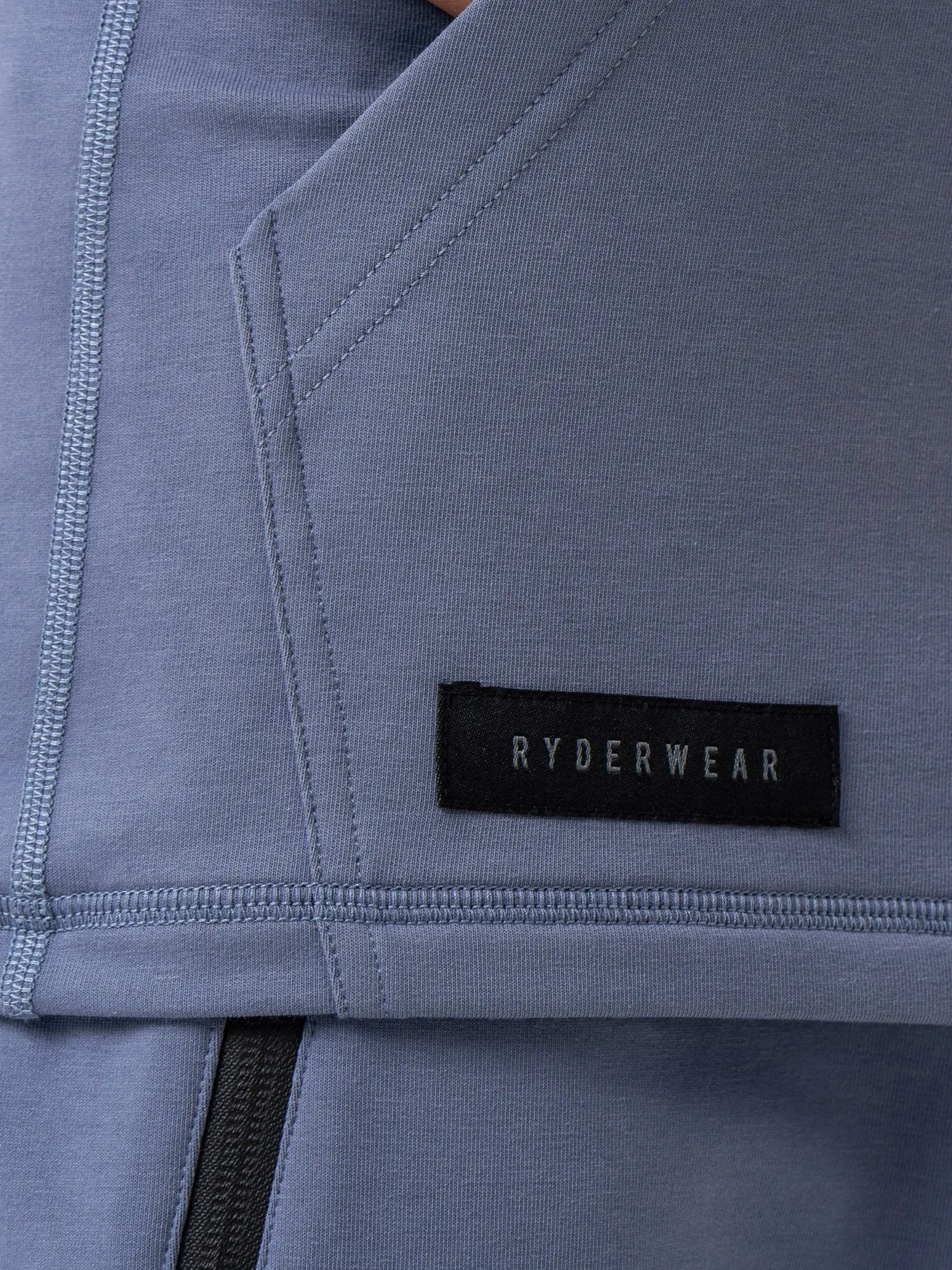 Warm Clothing Endurance Zip Up Jacket - Denim Blue