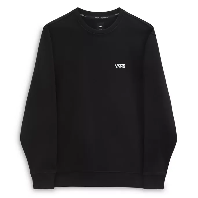 Vans Felpa da uomo girocollo Core Basic VN0A7YDUBLK nero formal party