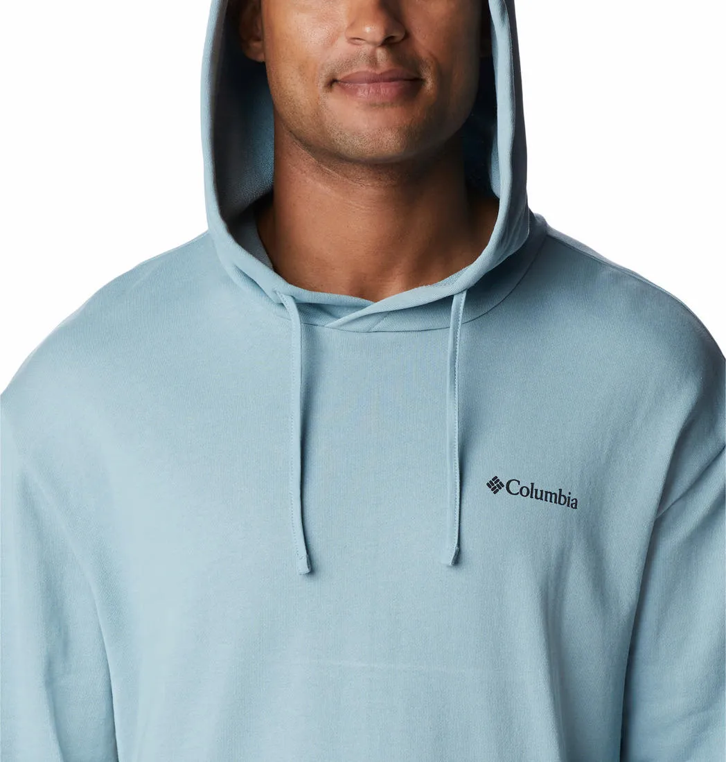 Hiking Outfit Columbia Men Blue Break It Down Hoodie