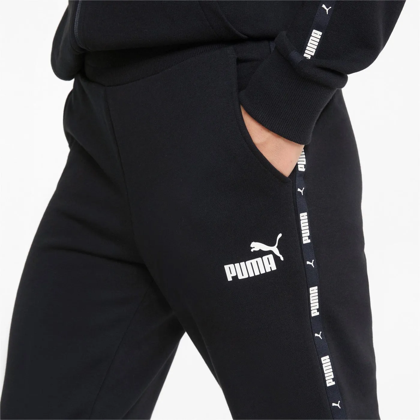 Puma Power Tape Pant 847120 01 black Impact Cushioning