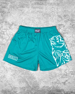 TRAINING SHORTS ?C CLUB / MINT GREEN On Trend