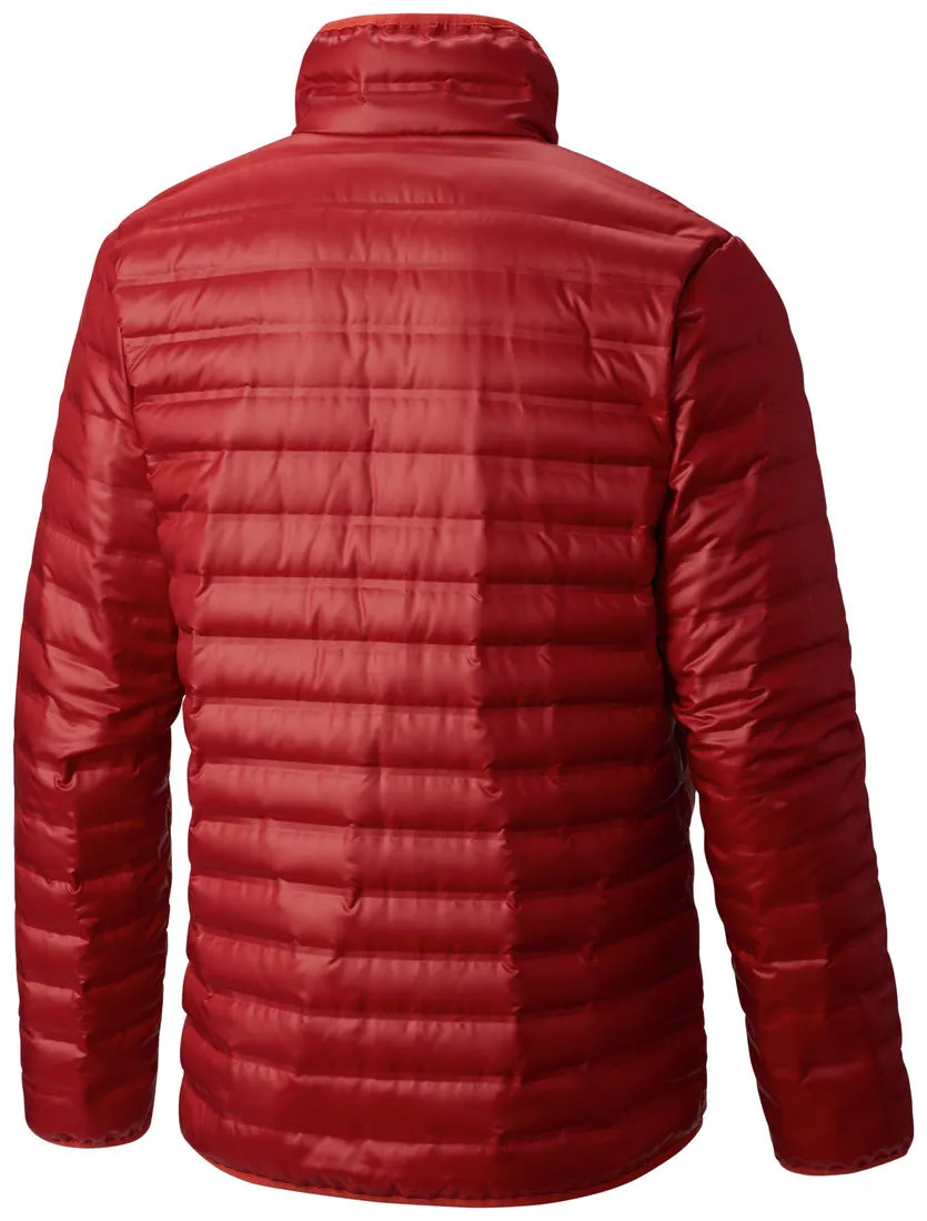 Columbia Men Orange Flash Forward Down Jacket Weather Fit