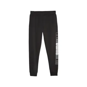 Pool Active Pants Training Wear Puma pantalone sportivo in cotone felpato da uomo Logo Lab 675920-01 nero