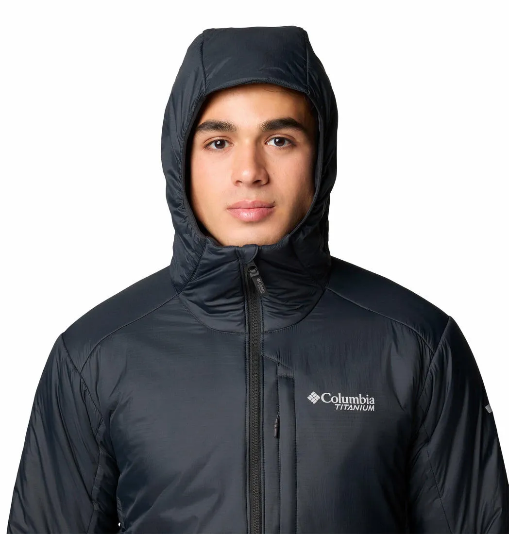 suitable for sunny days Columbia Men Black Silver Leaf Stretch Insulated II Jacket