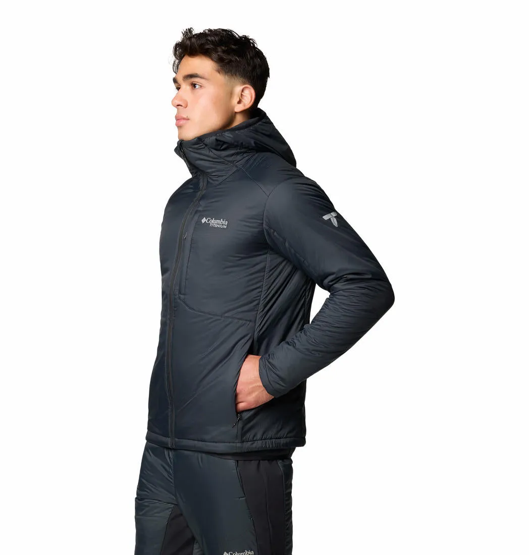 Columbia Men Black Silver Leaf Stretch Insulated II Jacket Supply