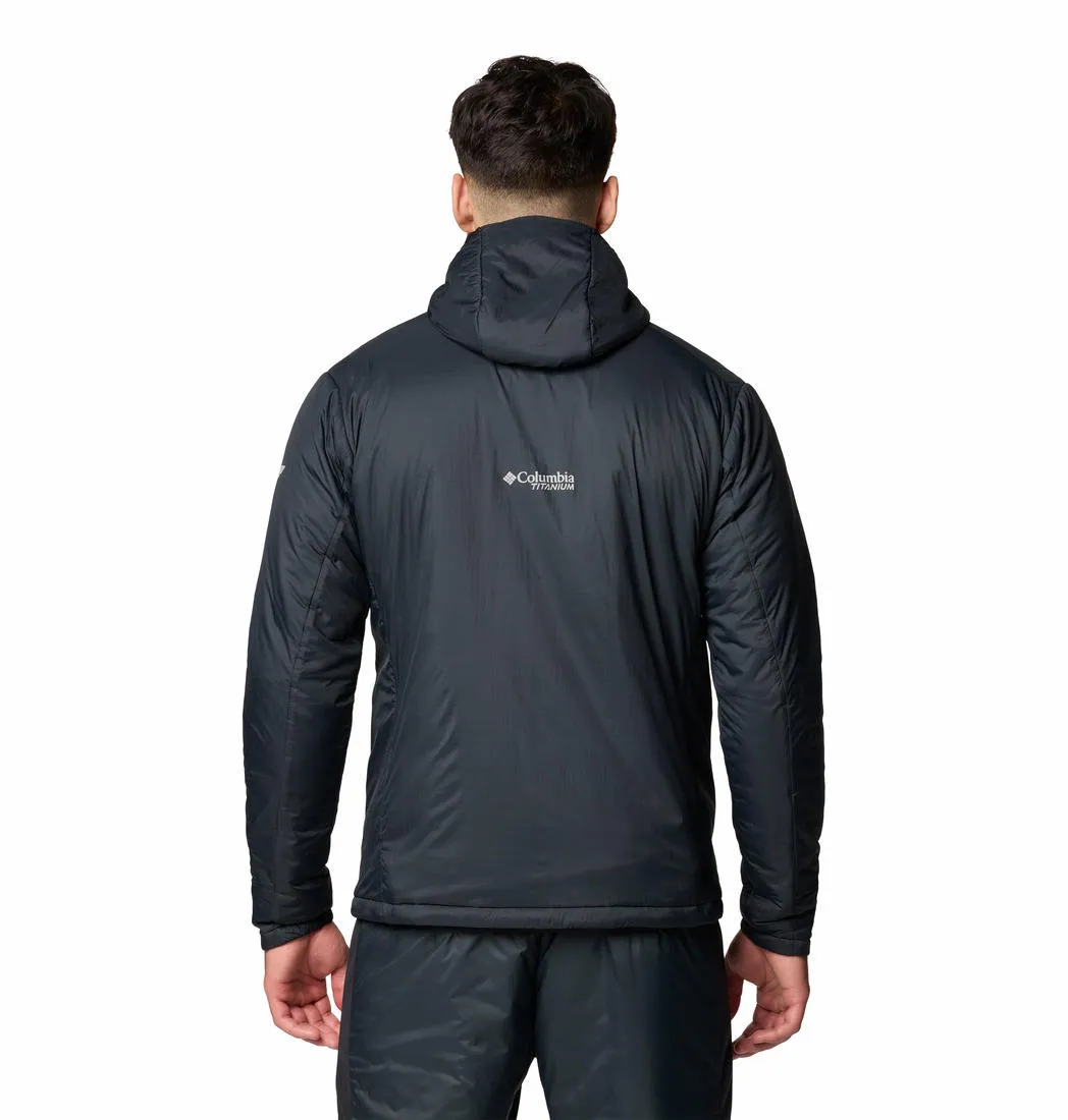 Visualize Columbia Men Black Silver Leaf Stretch Insulated II Jacket