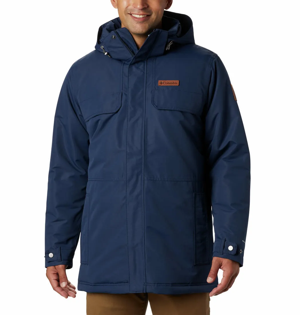 Columbia Men Blue Rugged Path Parka Benefit