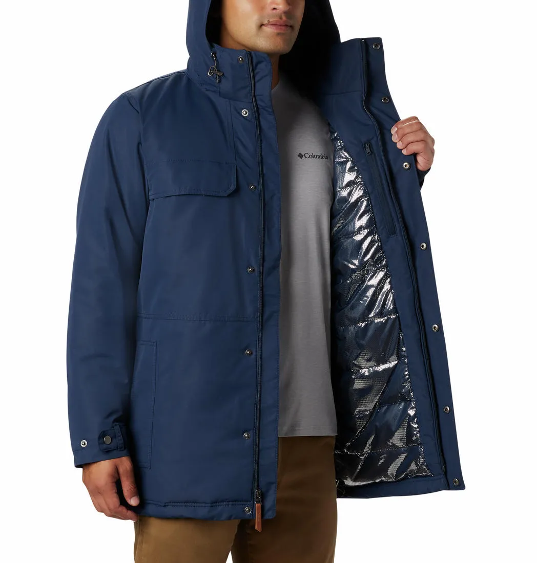 Columbia Men Blue Rugged Path Parka Urban Mobility