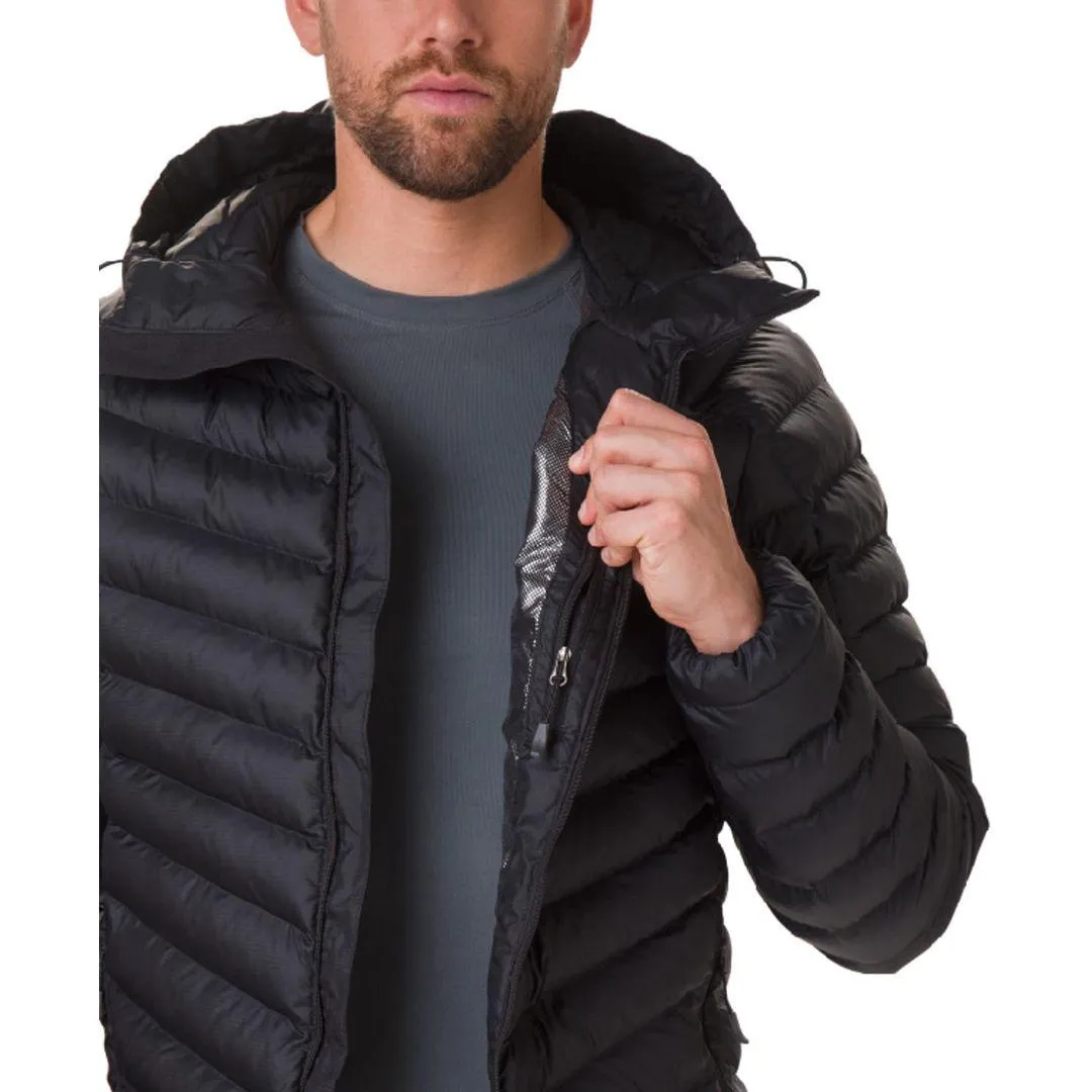 Columbia Men Black Horizon Explorer Hooded Jacket Desire