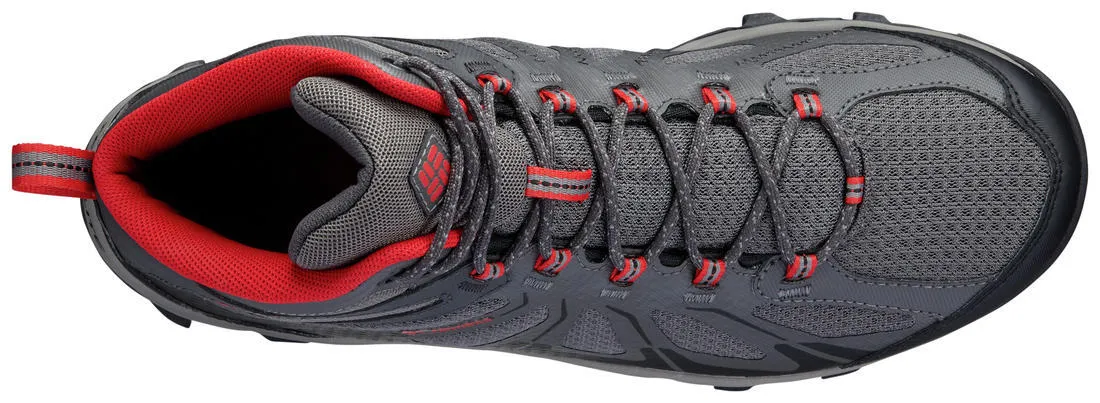 Columbia Men Grey PEAKFREAK XCRSN II XCEL MID OUTDRY Heavy Load Support Elevation Path