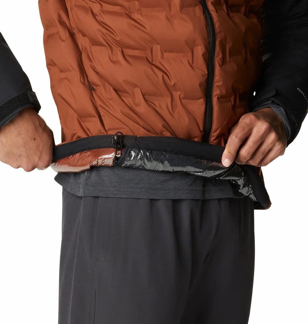 Columbia Men Brown Grand Trek Down Jacket suitable for sports competitions Trendy Jacket Design