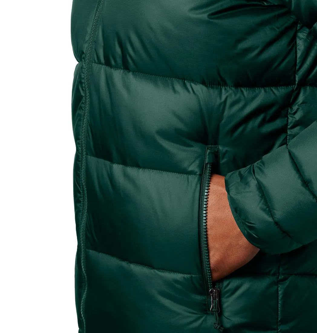 Record Columbia Men Green Frost Fighter Jacket