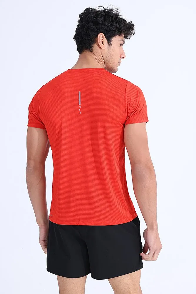 Nimble T-Shirt Flame Scarlet Active Apparel