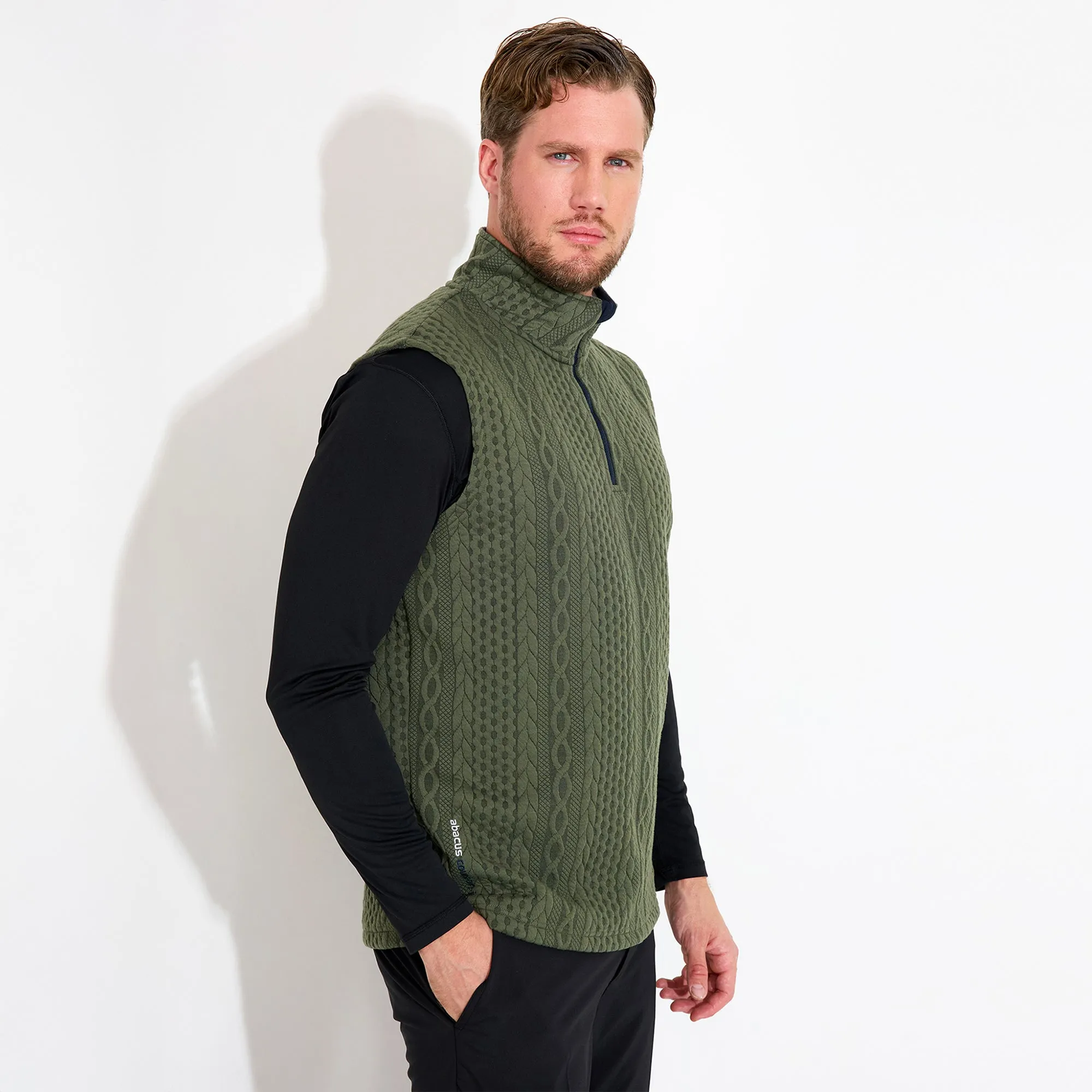 Wind Ease UV Protection Men's Woburn Halfzip Vest