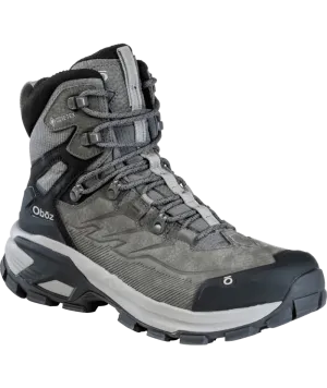 Trail Stamina Oboz Men's Bridger Ridge Mid GTX Gunmetal Black