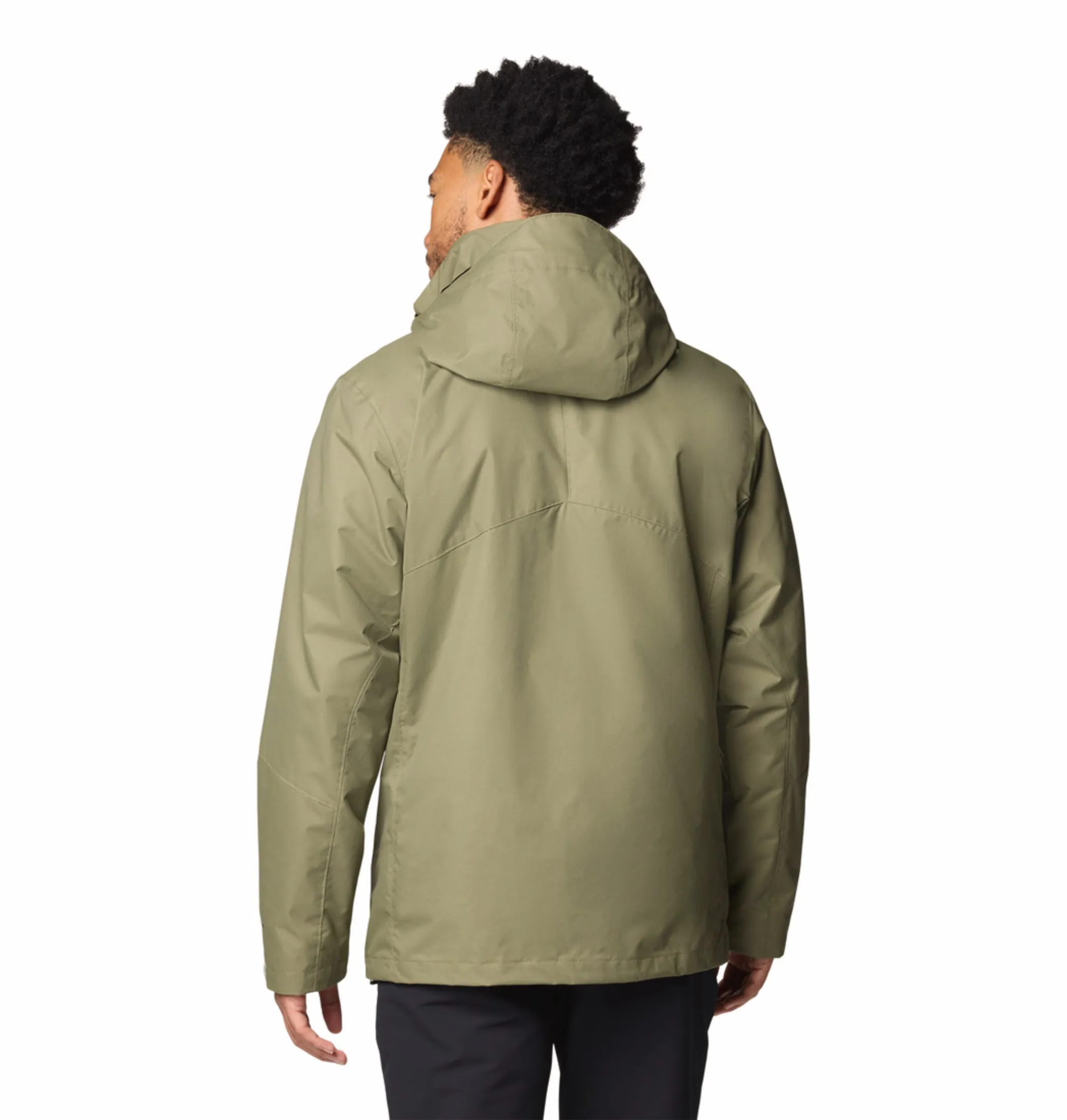 Risk Antiperspirant Columbia Men Green OmniHeat Reflective Bugaboo III Fleece Interchangeable Jacket